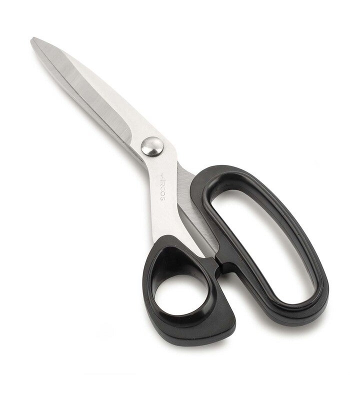 Arcos Carne/Negro Prochef Tijeras De Cocina Para Zurdos En Acero Inoxidable 210Mm Con Mango De Abs. Tijeras Profesionales Para Cortar Y Deshuesar Color - Imagen 4