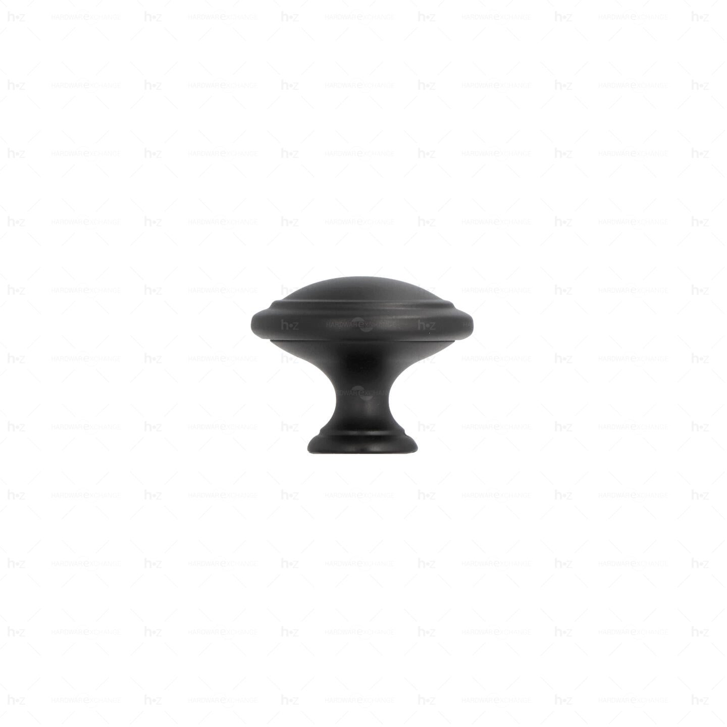 Bouton pour meubles en zamac Diamètre 35mm Vernis noir mat - 7