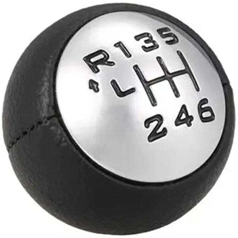 Shkalacar Pommeau de levier de vitesse 6 vitesses pour Peugeot 407 307 308 3008 5008 807 Levier de vitesse manuel pour Citroën C3 C4 C8