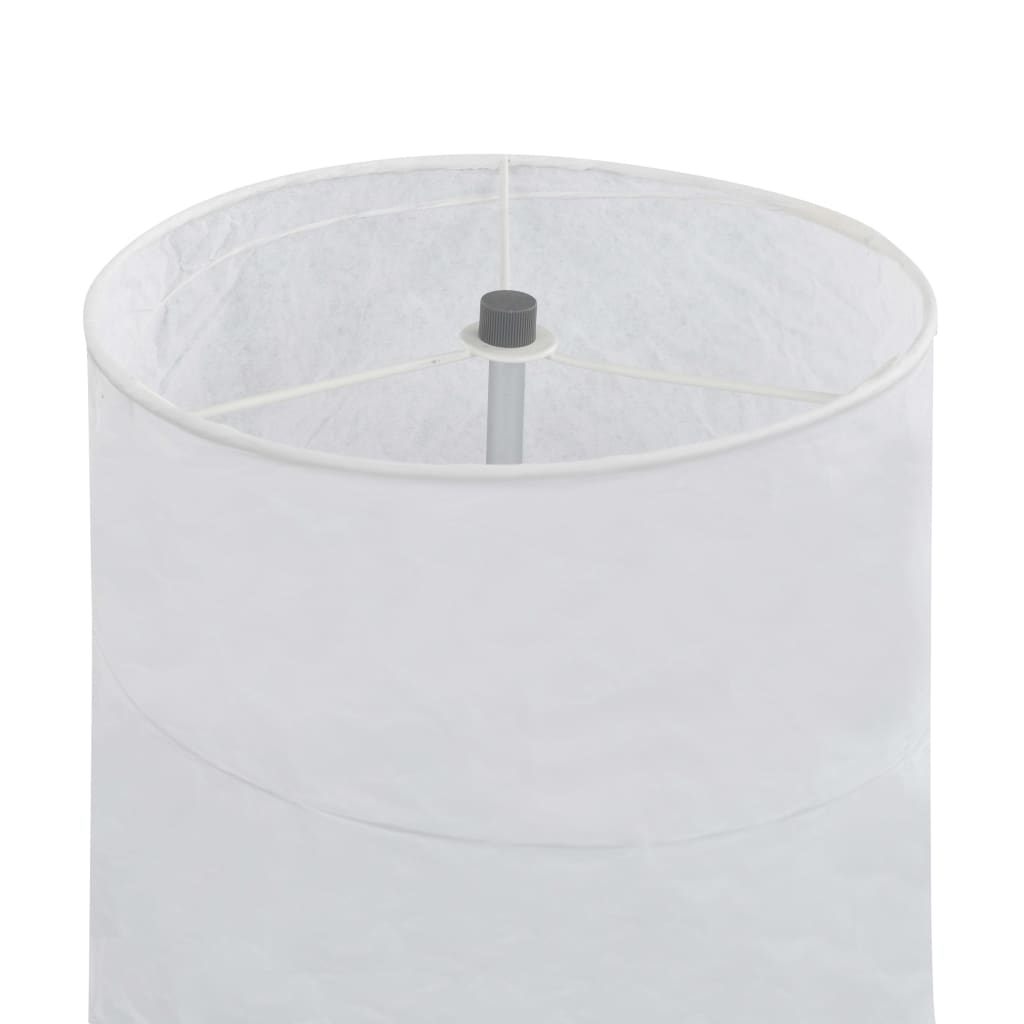 vidaXL Lampadaire avec support 121 cm Blanc E27 - 4