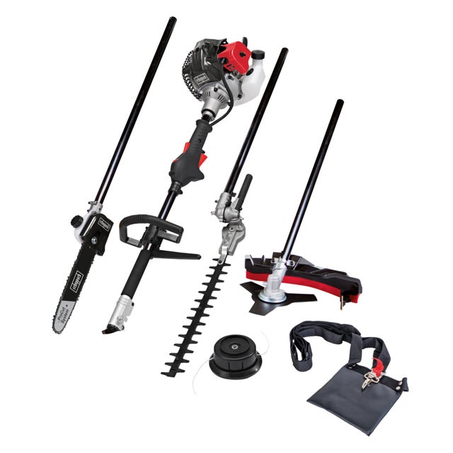 Scheppach Outil multifonction 4en1 thermique MFH5200-4P - moteur 2 temps - 51,7 cm³ - 1,8 CV - anti vibration