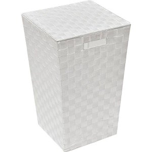 Coffre À Linge, Plastique, Blanc Sky, 45 X 33 X 60 Cm (55 L)[u1060