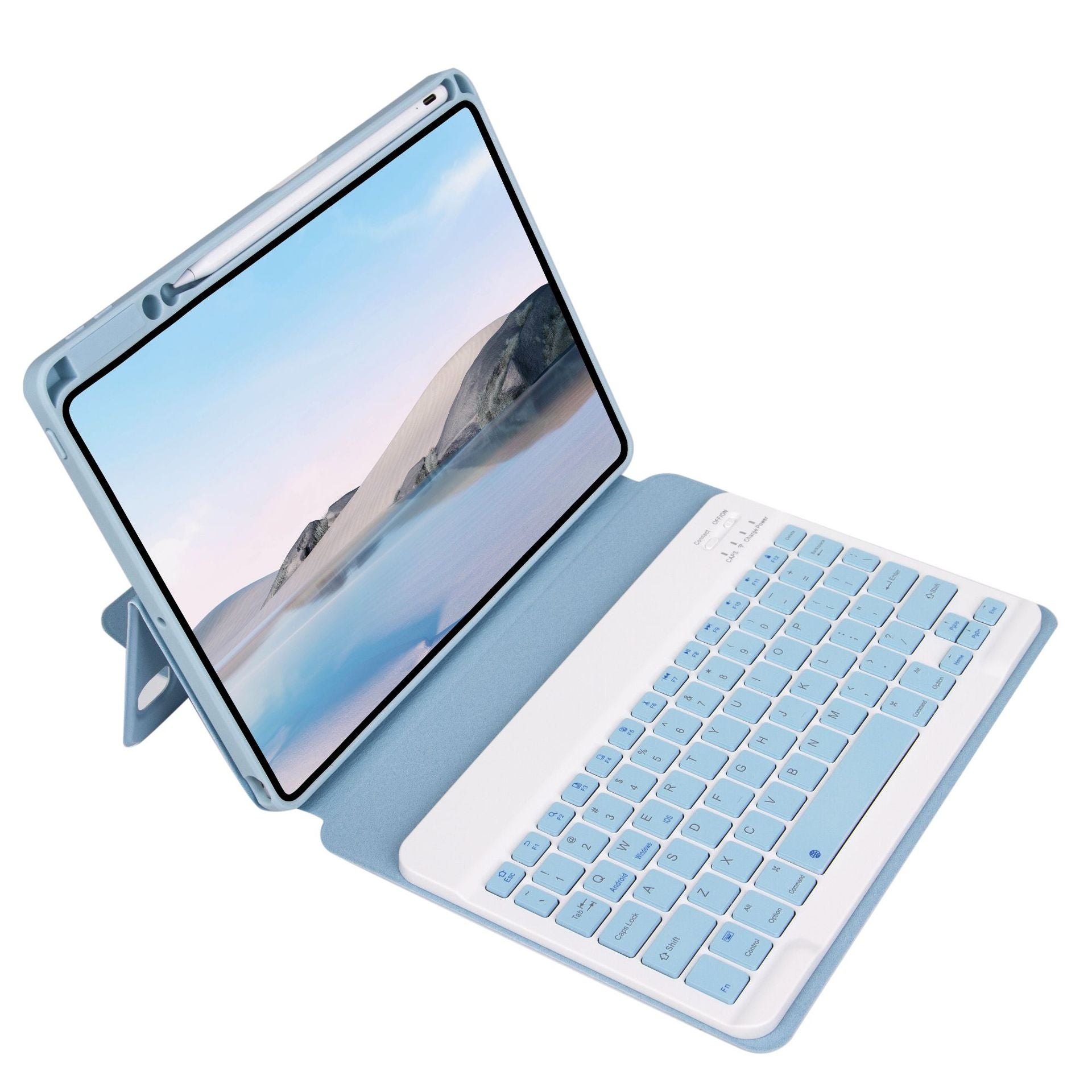 Étui avec clavier Bluetooth amovible pour iPad Black iPad Air5/Air4 10
