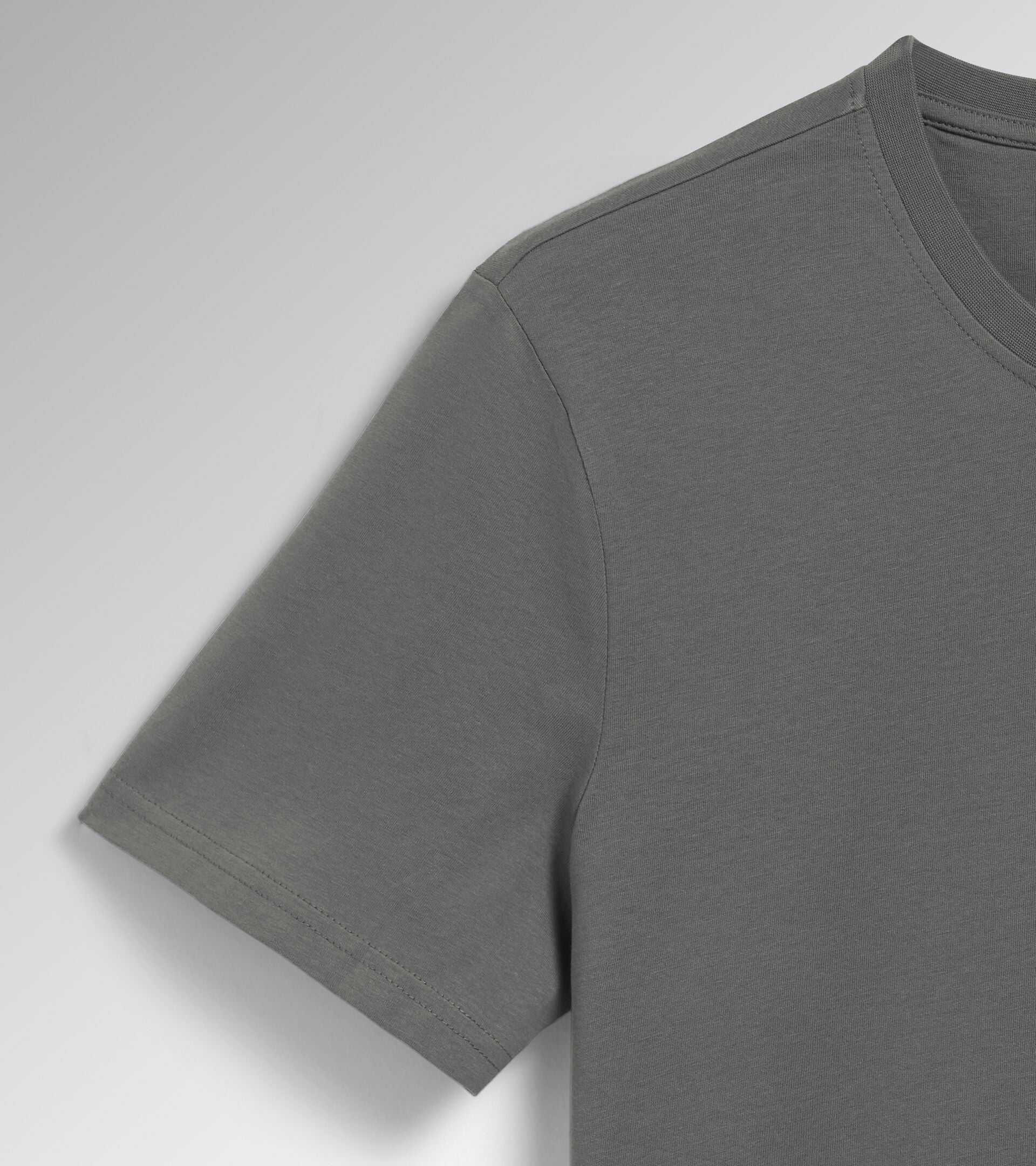 T-shirt de travail manches courtes ATONY ORGANIC Gris Acier M - 4