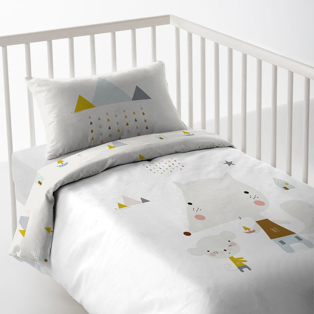 HOUSSE DE COUETTE BERCEAU/MAXICOT 100% COTON BÉBÉ BATEAU BERCEAU 60 CM