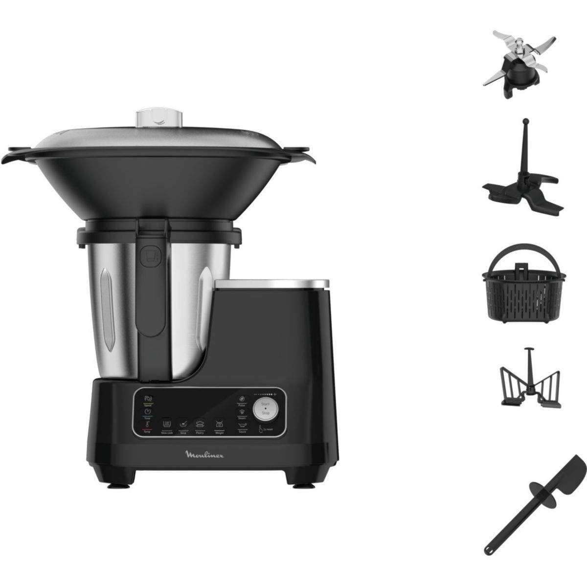 Moulinex Hf4568 1000 W 3,6 L Negro , Leroy Merlin