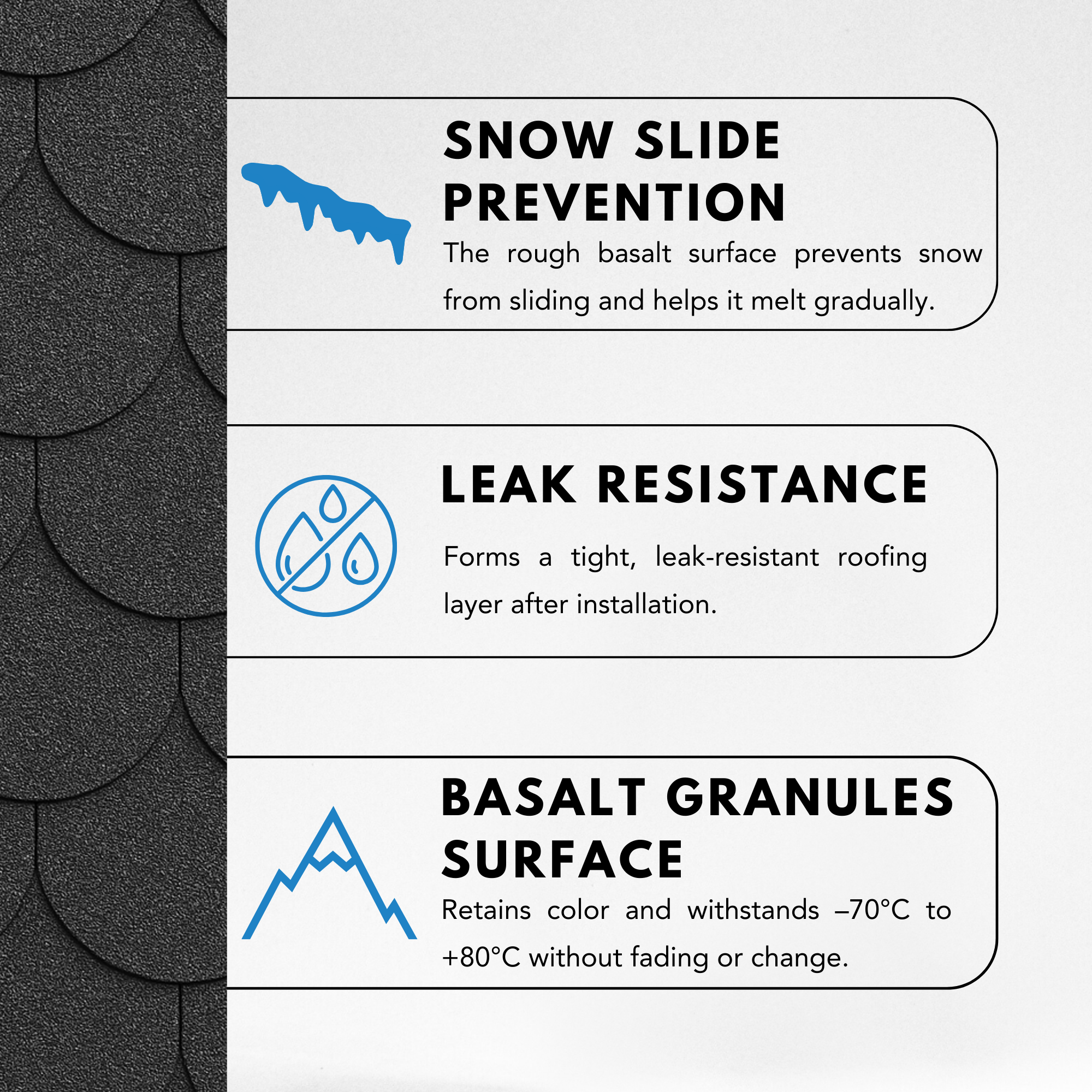 Bardeaux bitumineux Beaver B-BLACK - 4