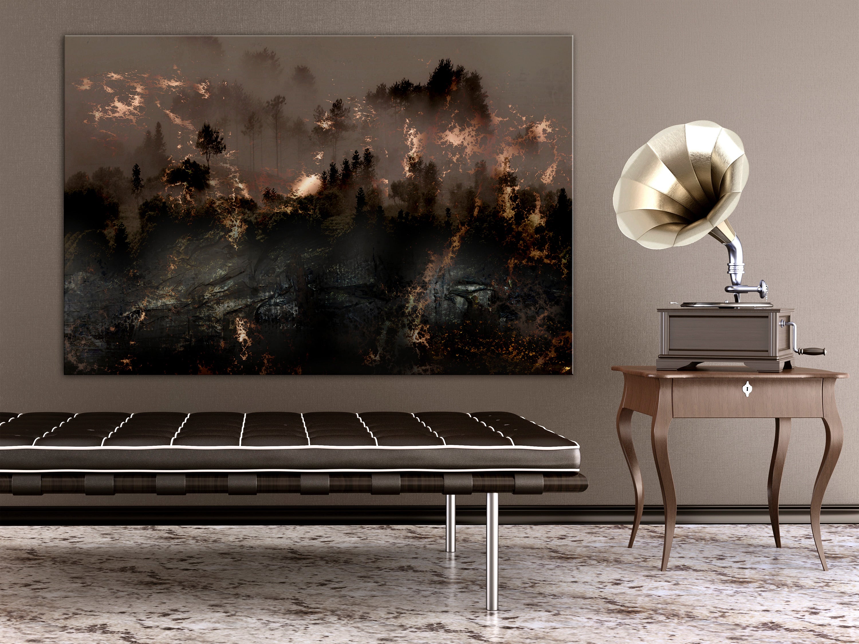 Tableau - Waiting for Providence (1 Part) Wide [120x80] | Leroy Merlin
