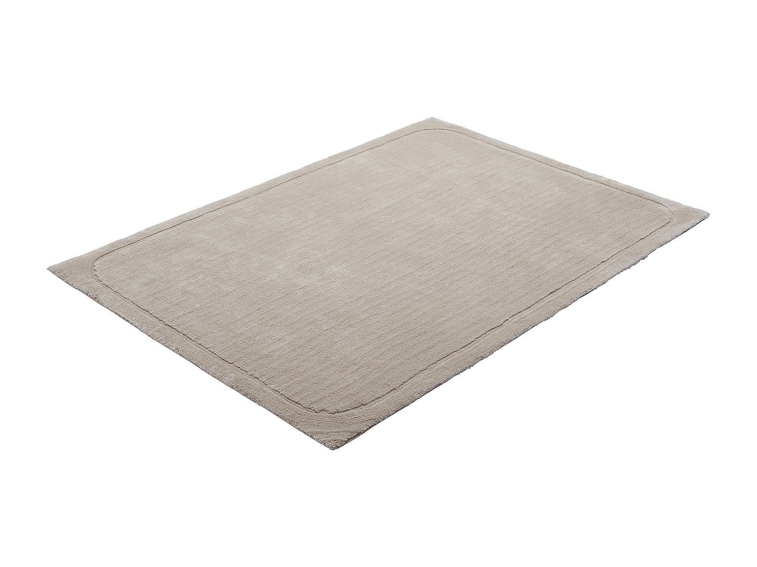 Dywan ze średniej długości włosiem - 200 x 290 cm - Taupe - VELINA - 2