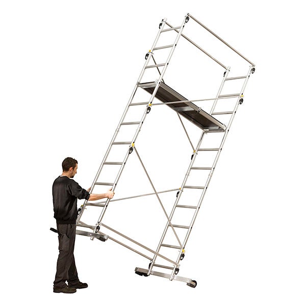 Echafaudage domestique: Hauteur de travail max 4.35m - 238703 - 4