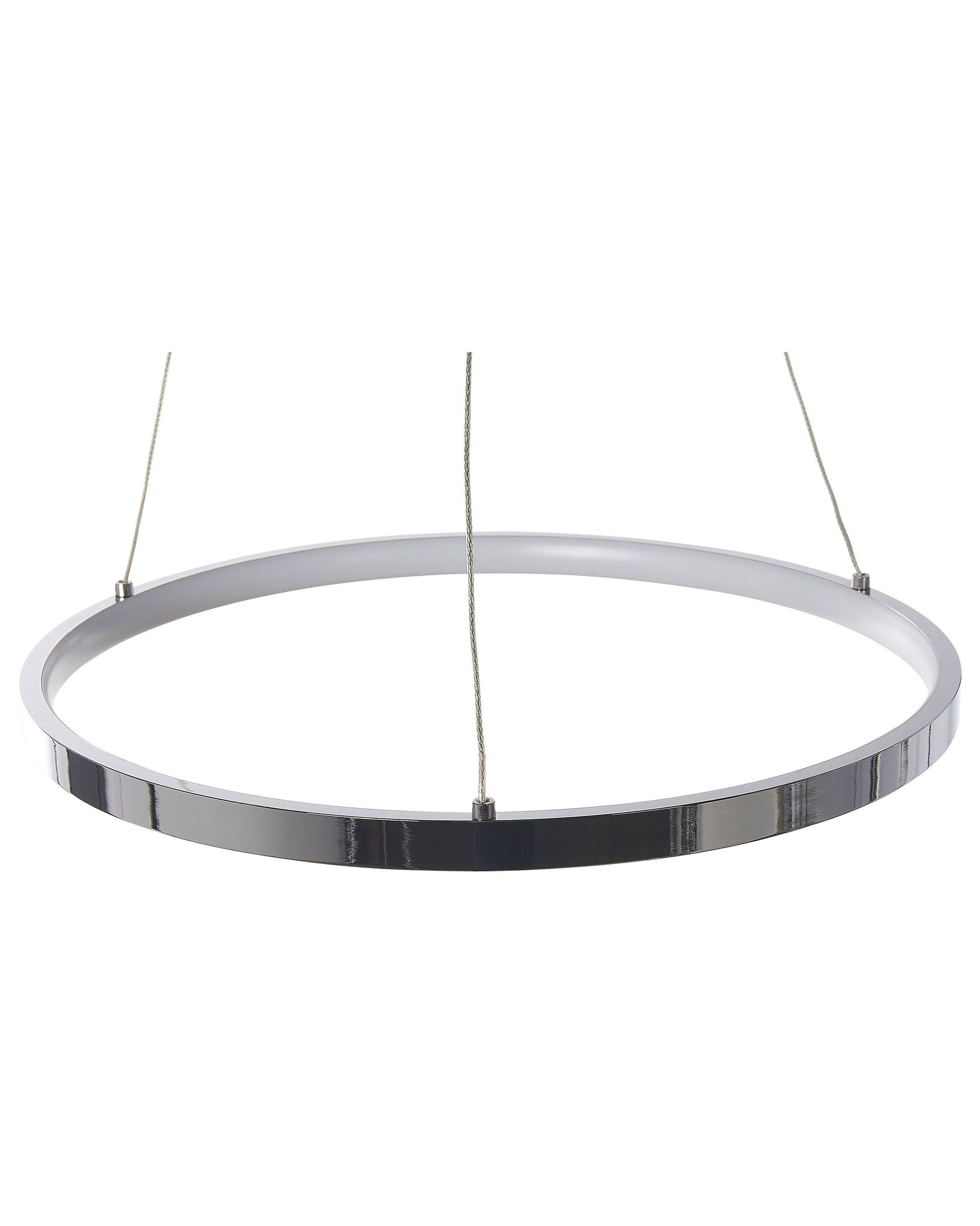 Lampadario a LED JORDAN Metallo Argento - 4
