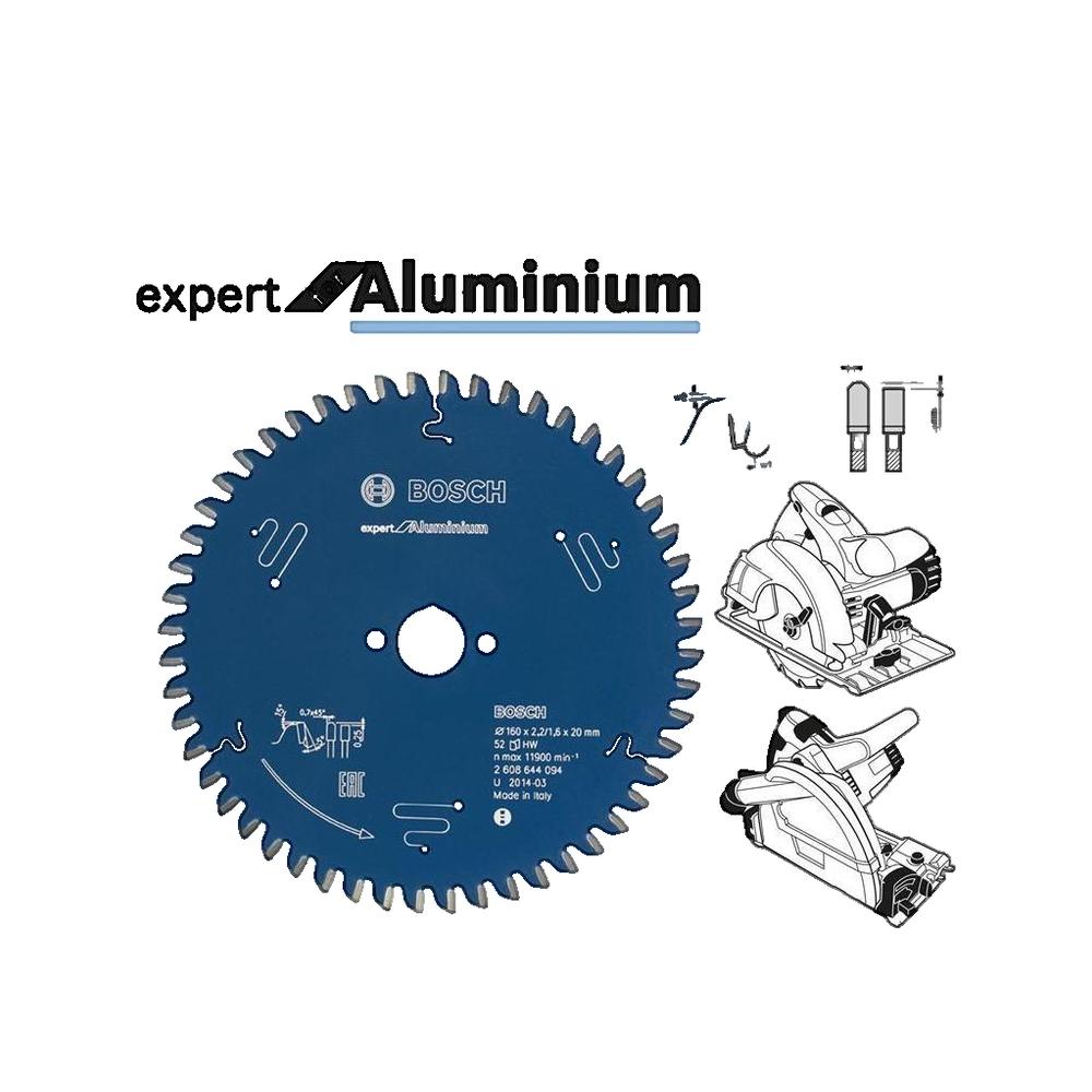 Lame de scie circulaire expert Ø254x30 mm 80 dents pour l'aluminium - BOSCH 2608644112 - 3