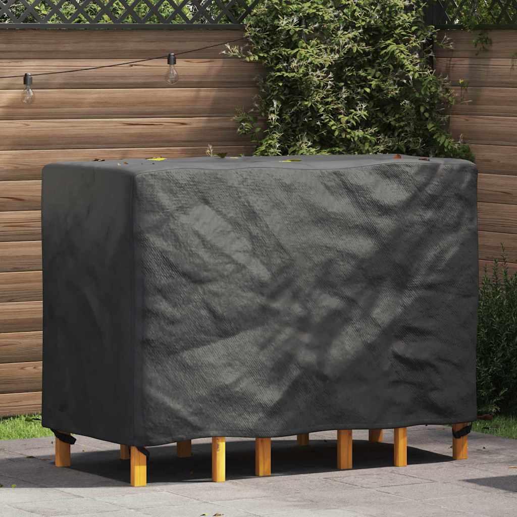 Pokrowiec na meble ogrodowe Czarny 130 x 80 x 70 cm 210D