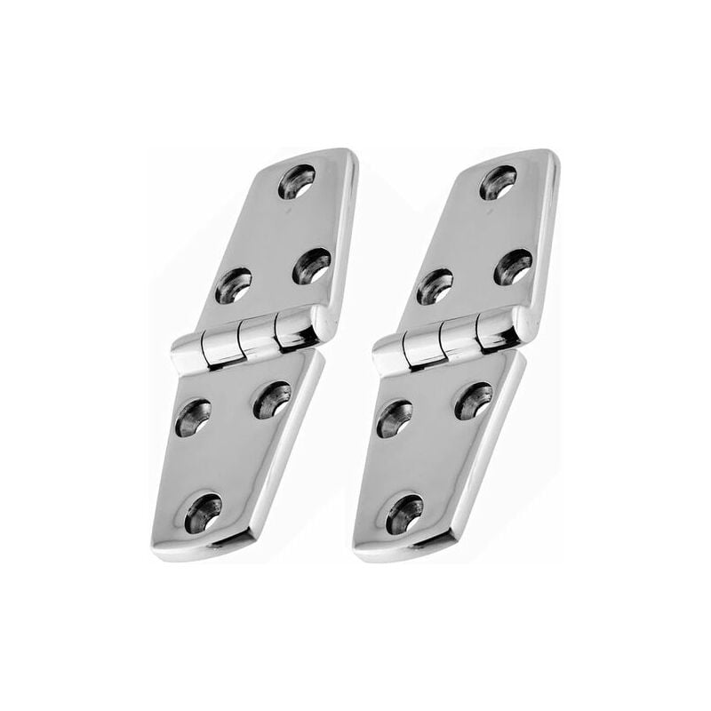 2 szt. Zawias do łodzi Stal nierdzewna 316 102 38 mm Zawias Drzwi Szafki Używany do łodzi, jachtów, zawiasy do drzwi, zawias