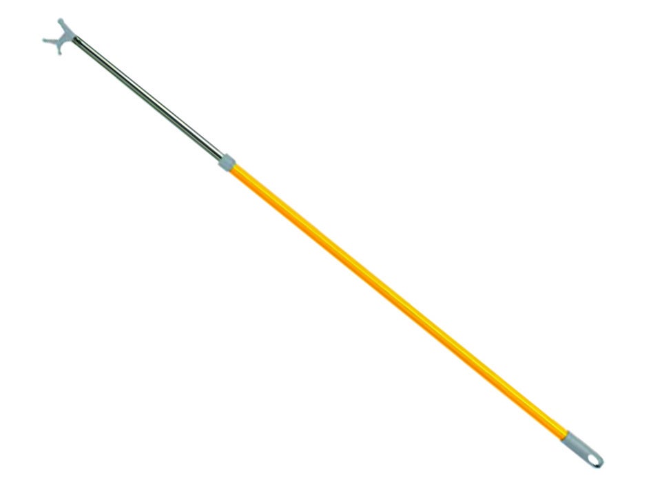 Barra De Cortina Ajustable Telescópica De Color Gris Con Sop