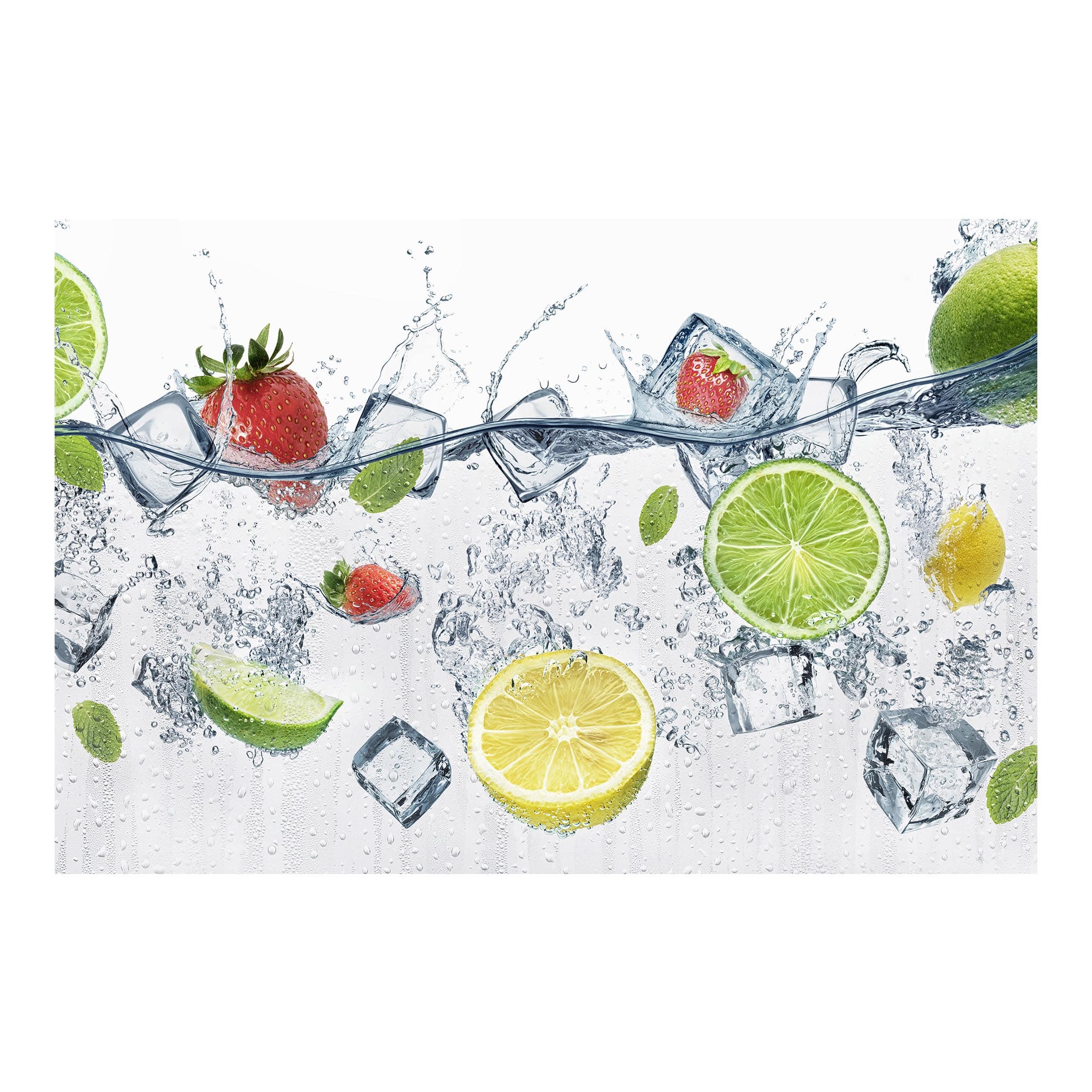 Papel pintado fotomural comida y bebida cóctel frutas 45 - cocina - tnt 432 x 290 cm smart