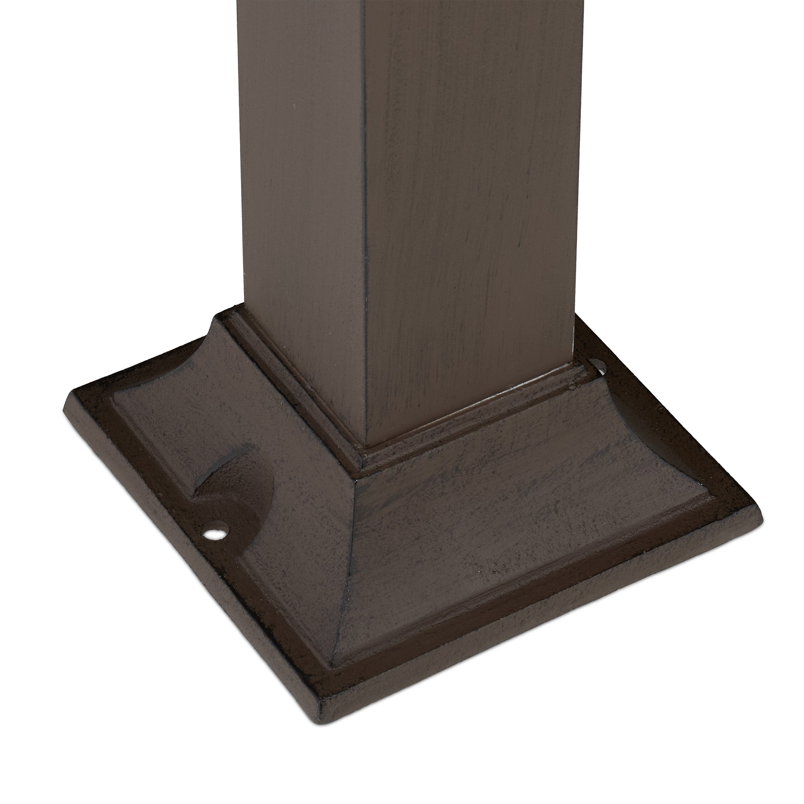 Fontaine extérieure de jardin, design antique, aussi pour la terrasse, HLP 71x17x21 cm, marron foncé, Relaxdays - 6