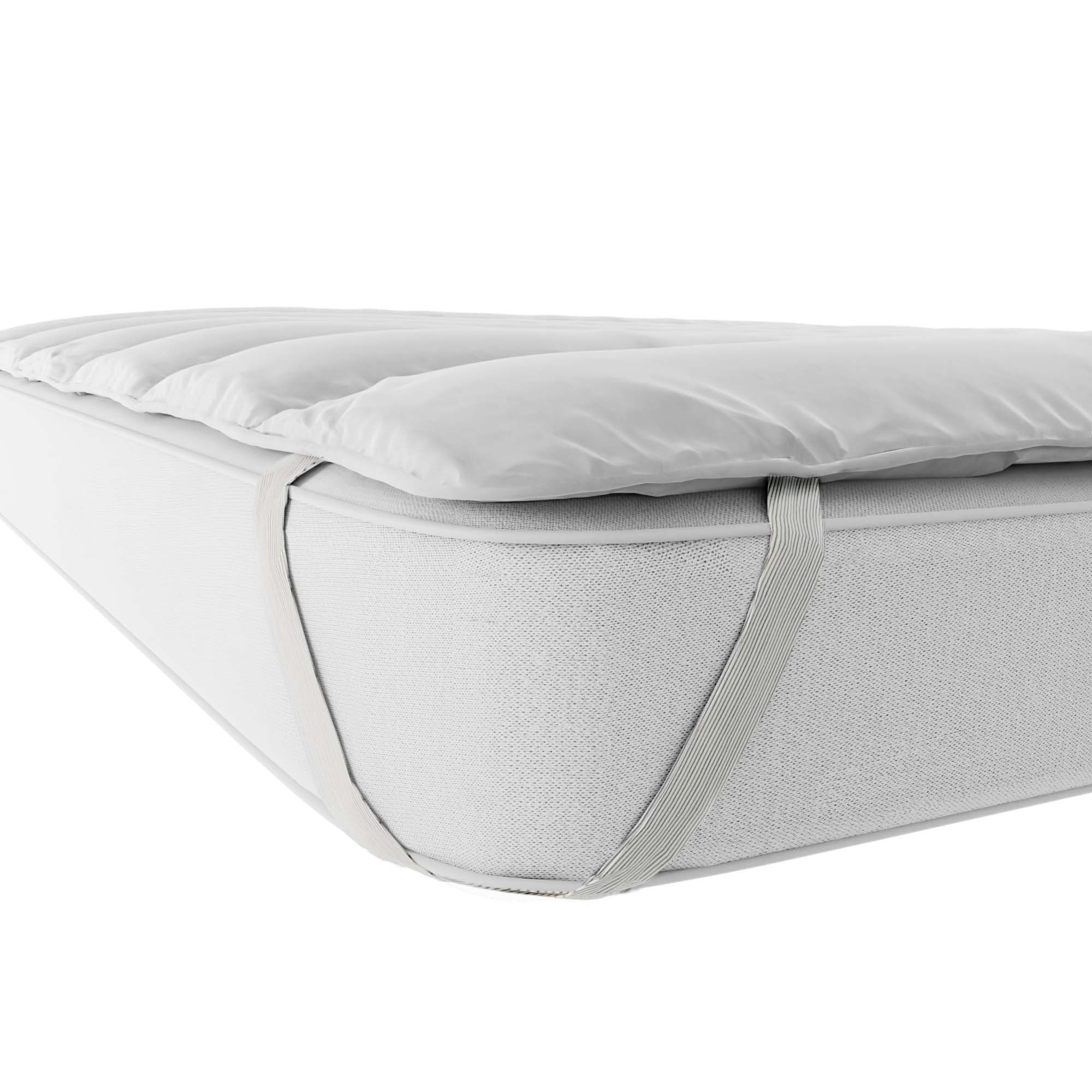 TOPPER TRAPUNTATO ELEGANT, MADE IN ITALY, SINGOLO 80x195 cm