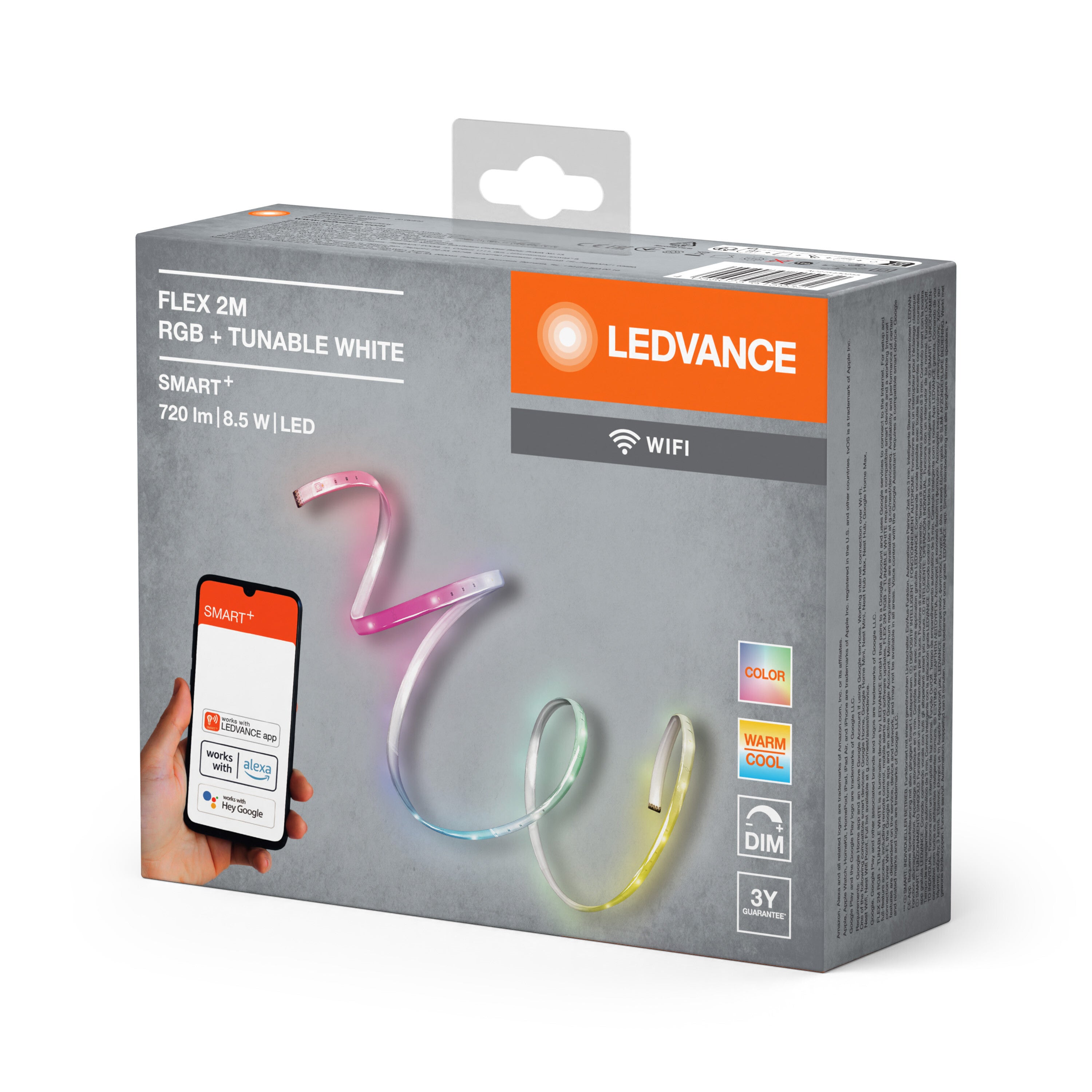 Ledvance Tira LED Osram SMART FLEX WIFI Tira 2 Metros RGB LUM515932WF - 2