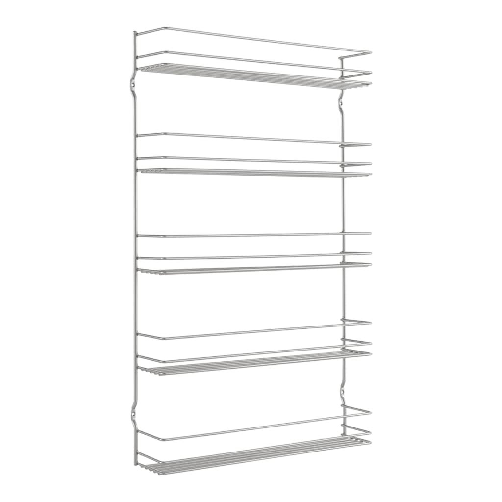 Étagère à épices murale à 5 niveaux Pepito Argenté Metaltex - 2