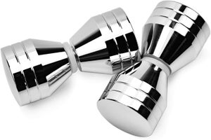 RTY-BY Poignée De Porte De Rechange INOX, Bouton De Porte De Douche Poignées De Porte Pour Salle De Bain, Cuisine, Maison, Bureau, Hôtel, 30~60 Cm Centres De Trou (Size : 40cm