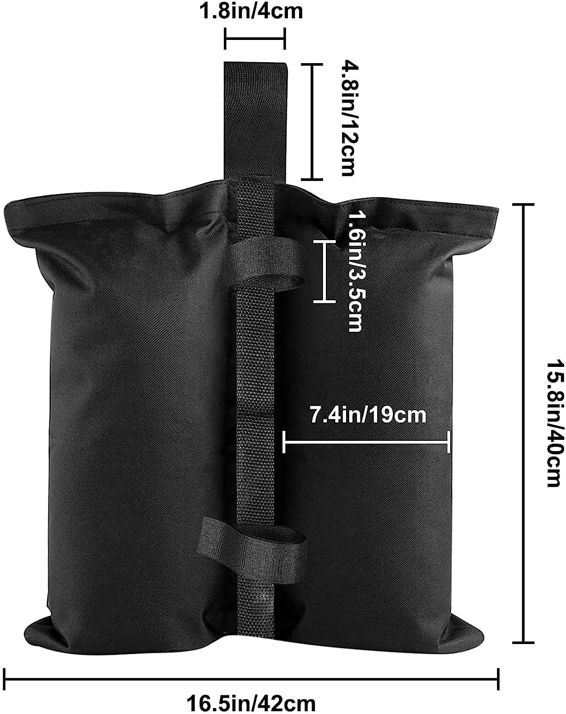 Sac Gravat Pack De 4 Poids Pour Pavillon, Sacs De Sable Pavillon, Sacs De Sable Poids De Lestage Tonnelle