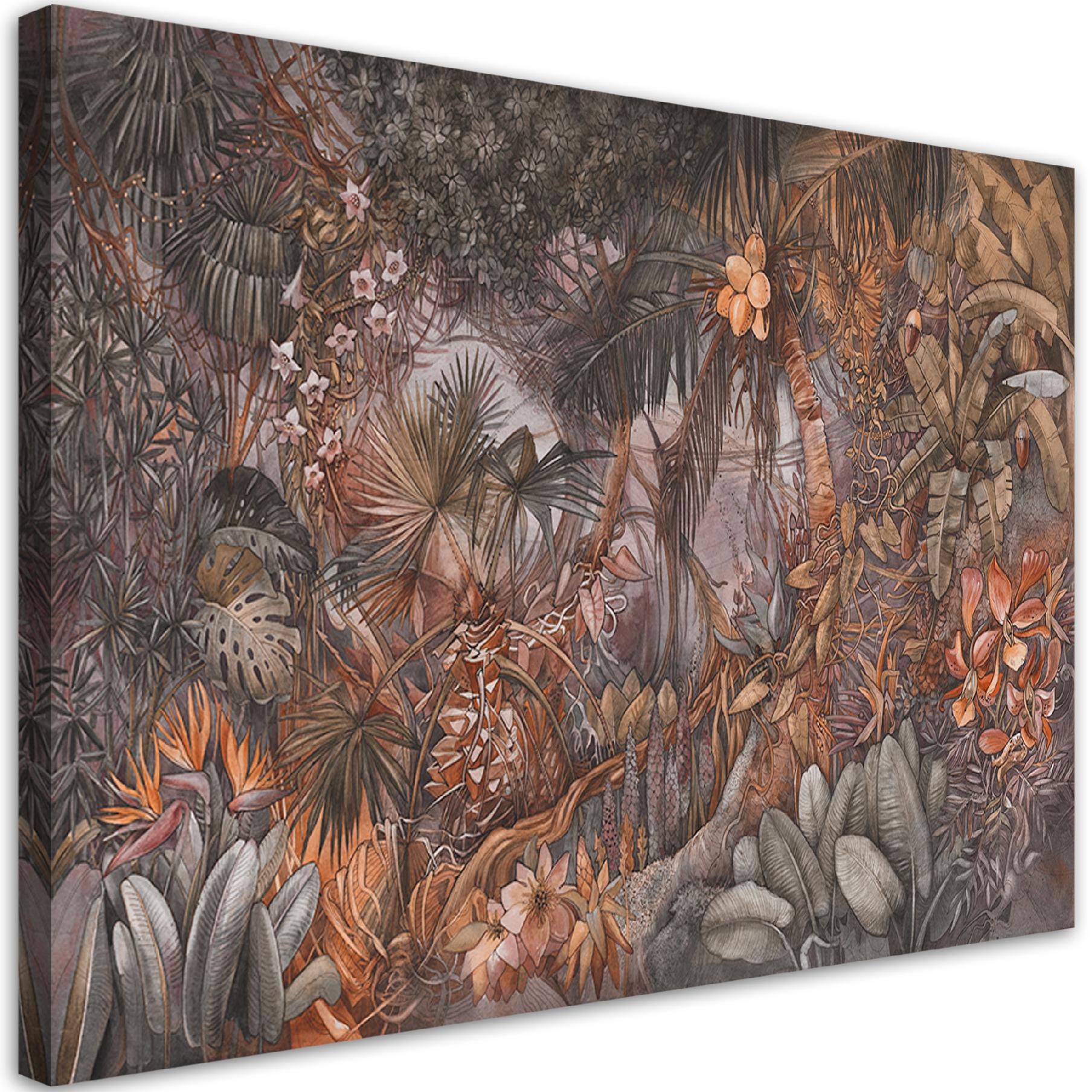 Obraz, Głęboka dżungla 90x60