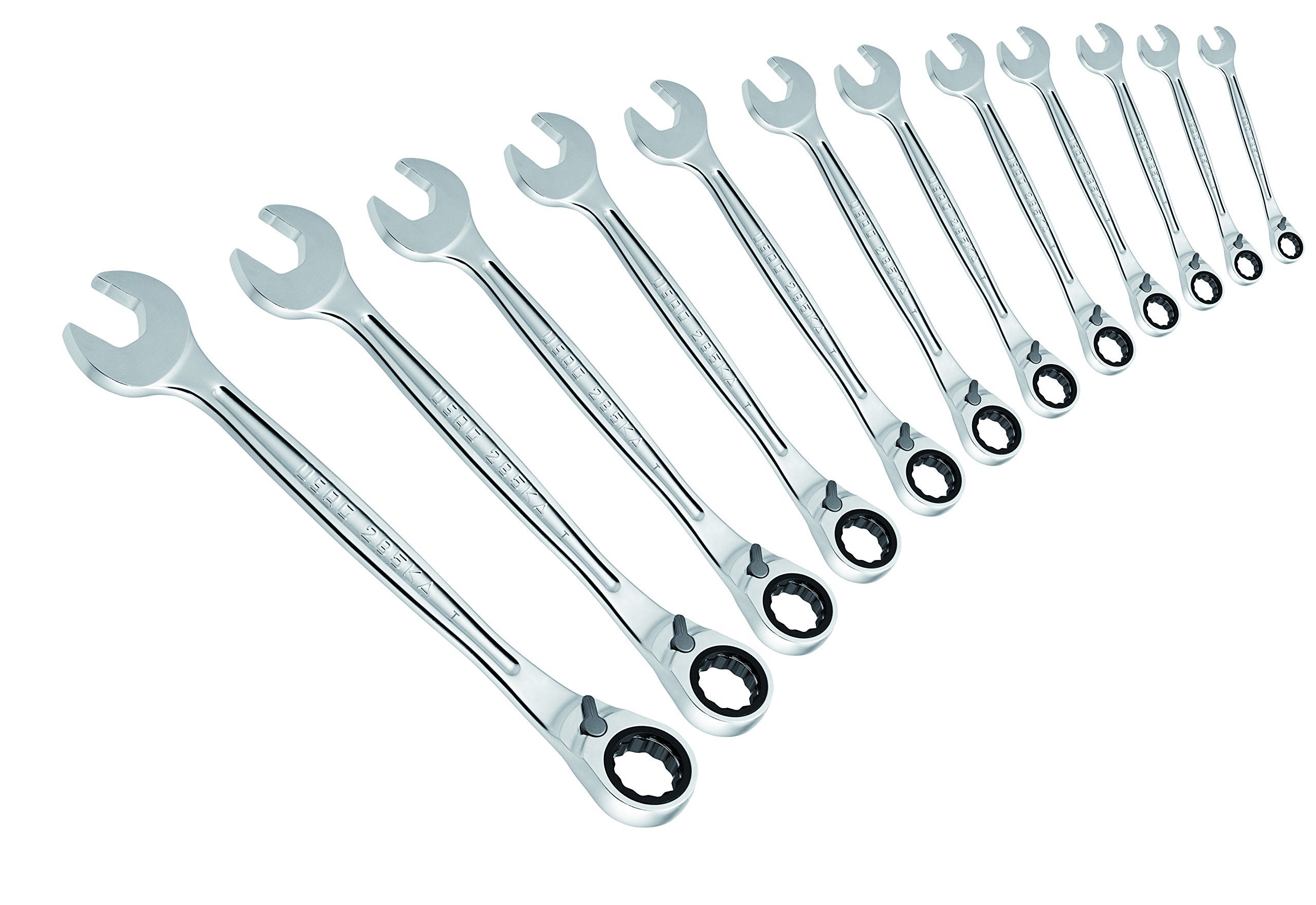 USAG Ratschenkombischlüssel 17 Mm – Umschaltbar, Mit Sicherungsring, Länge 225 Mm