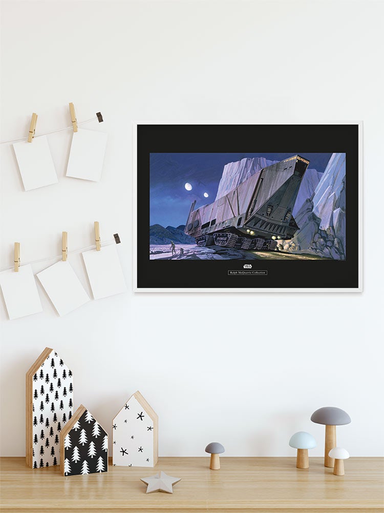 Poster d'art de Komar - Star Wars Classic RMQ Sandcrawler - Taille: 40 x 30 cm - 5