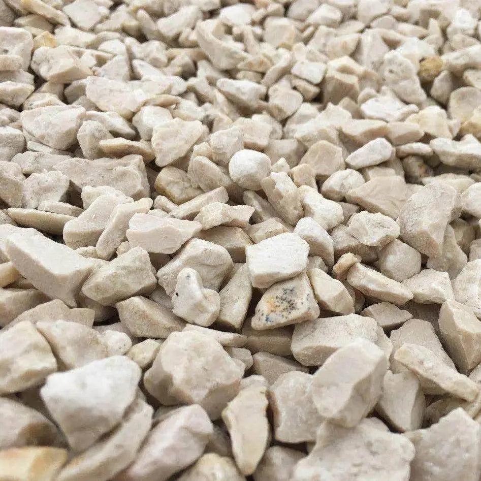Grava Blanca Crema Saco 20 kg. / 8-16 mm - 6
