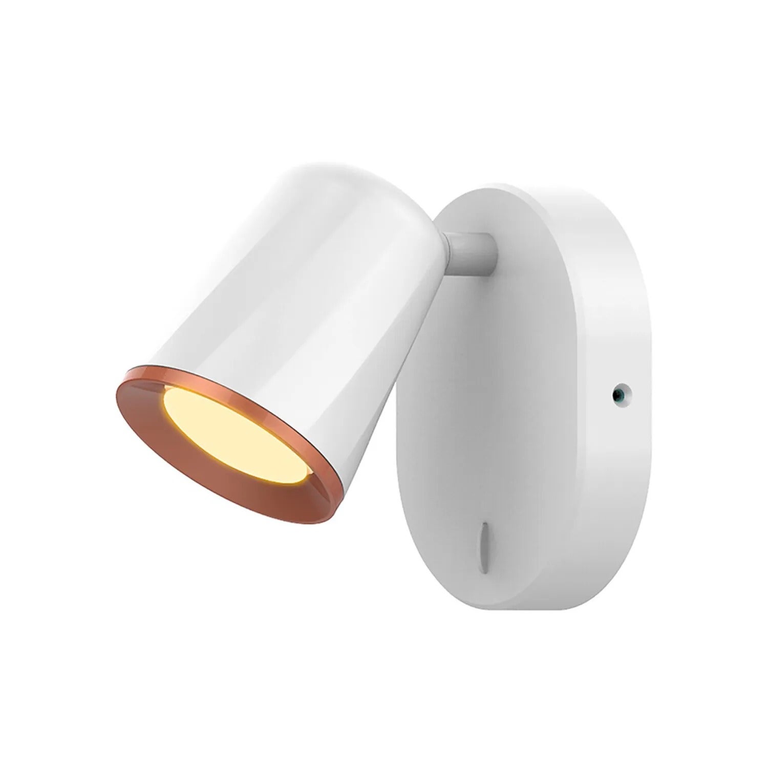 Kinkiet ścienny Solange biały LED 6W 3000K 380lm z włącznikiem styl nowoczesny wym: 12,2 x 8 x 12 cm metal IP20 Rabalux