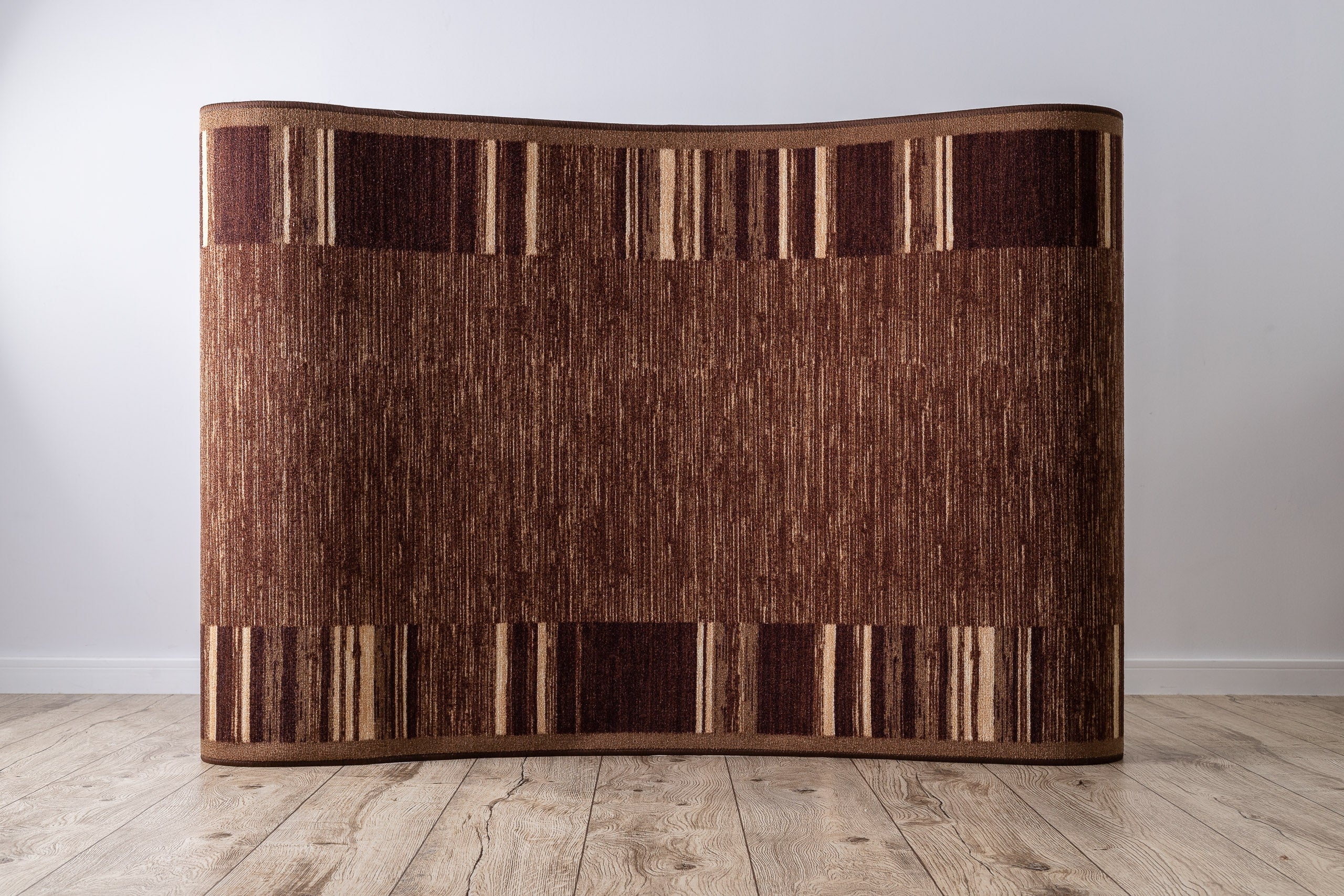 TAPIS DE COULOIR antidérapant ADAGIO marron 67x490 cm - 3