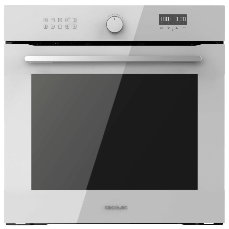 Cecotec Four encastrable Airfryer Glass White de 81L de capacité, 11 ...