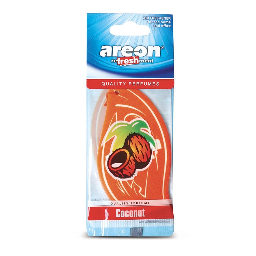 Areon Mon Deodorante Auto Confezione Da 6 – Profumo Watermelon, Freschezza E Design Per Auto E Ambienti