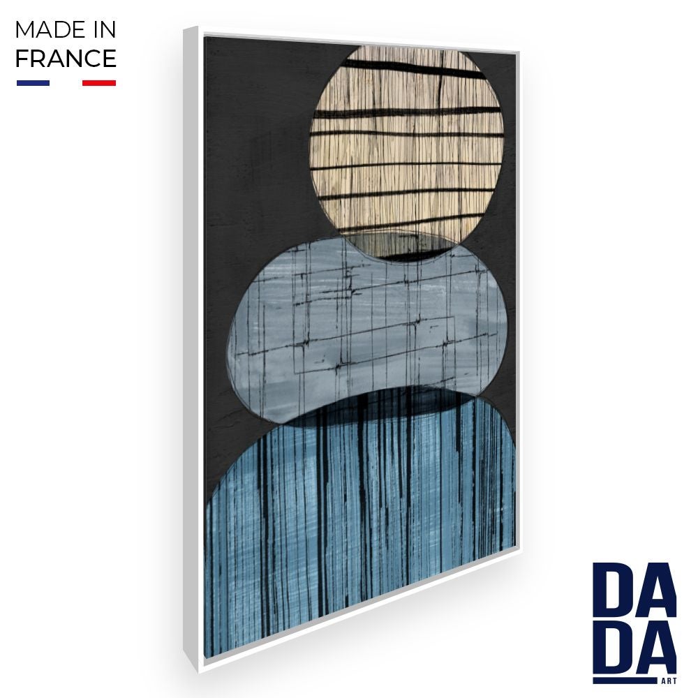 Cadre décoratif abstrait Carte de joyeuses fêtes | Vecteur Premium