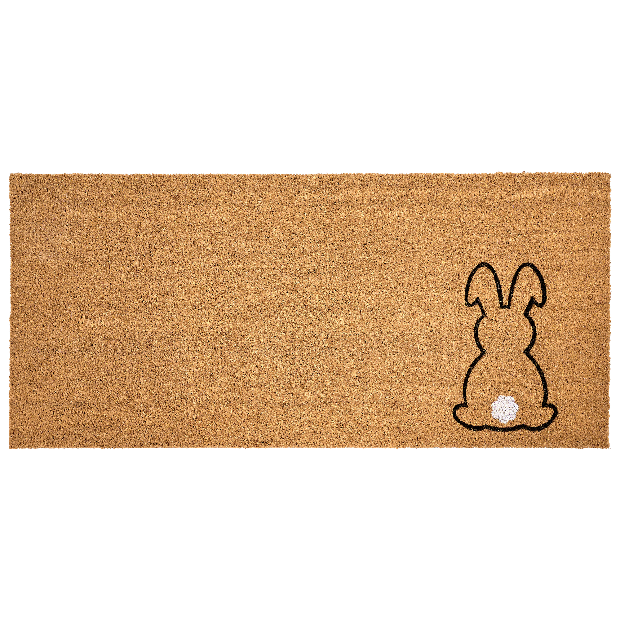 Covor intrare LINGAYEN Natural 55 x 120 cm Iepure Fibră de nucă de cocos