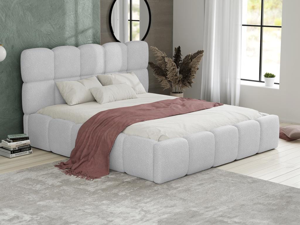 Coperta in pile con inserto di pelo sul collo modello Fluffie: 128 cm Coperta in pile con inserto di pelo sul collo modello Fluffie: 128 cm
