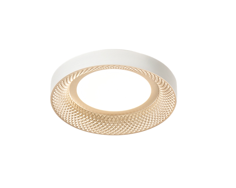 Lampa sufitowa LED HIVE z matowego złota, metalowa, 30W, Perenz, ø35cm ...