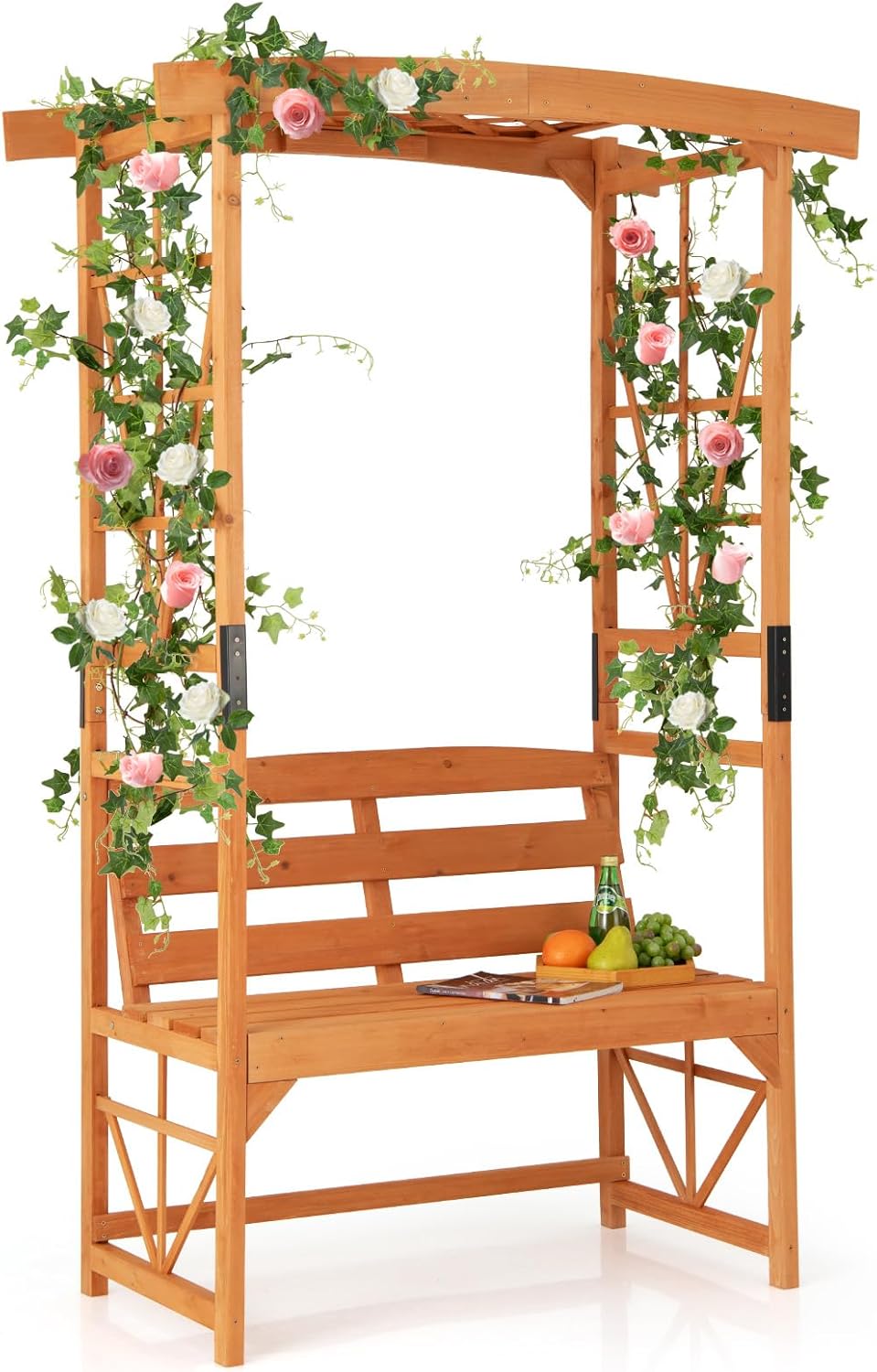 FONDOTIN - Étiquette Ardoise En Forme De Cœur Avec Corde - Pour Plantes, Menu, Décoration - 15x15 Cm
