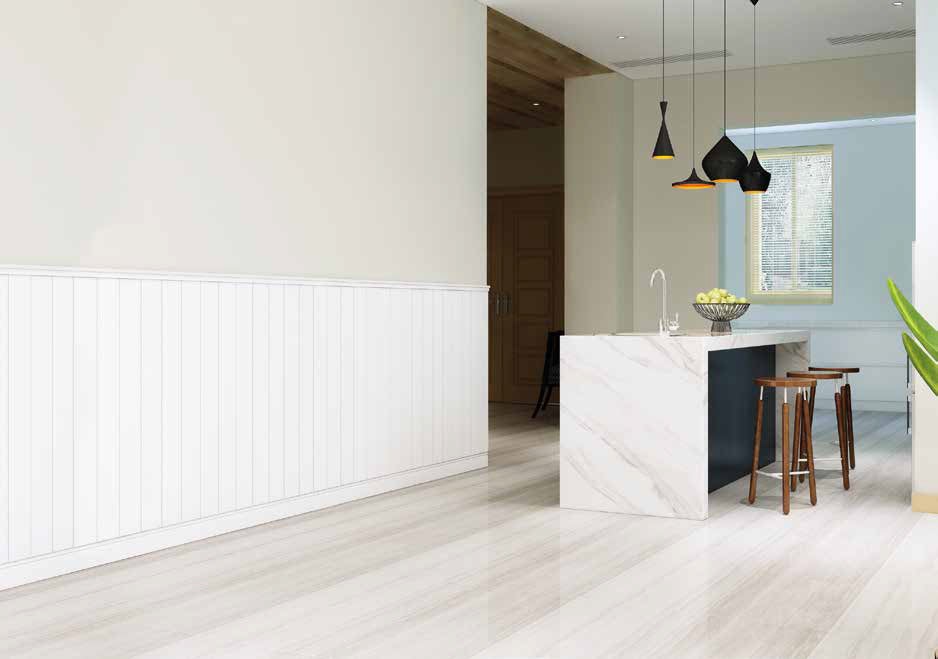 2,3MQ di Boiserie in Duropolimero Polistrutturato Mod.DENVER L200xH115 circa - 6