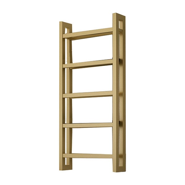 Scaldasalviette ad acqua calda d'oro di 1610mm di altezza e 400mm di larghezza - 773 Watt - STA1610/400SXBRA