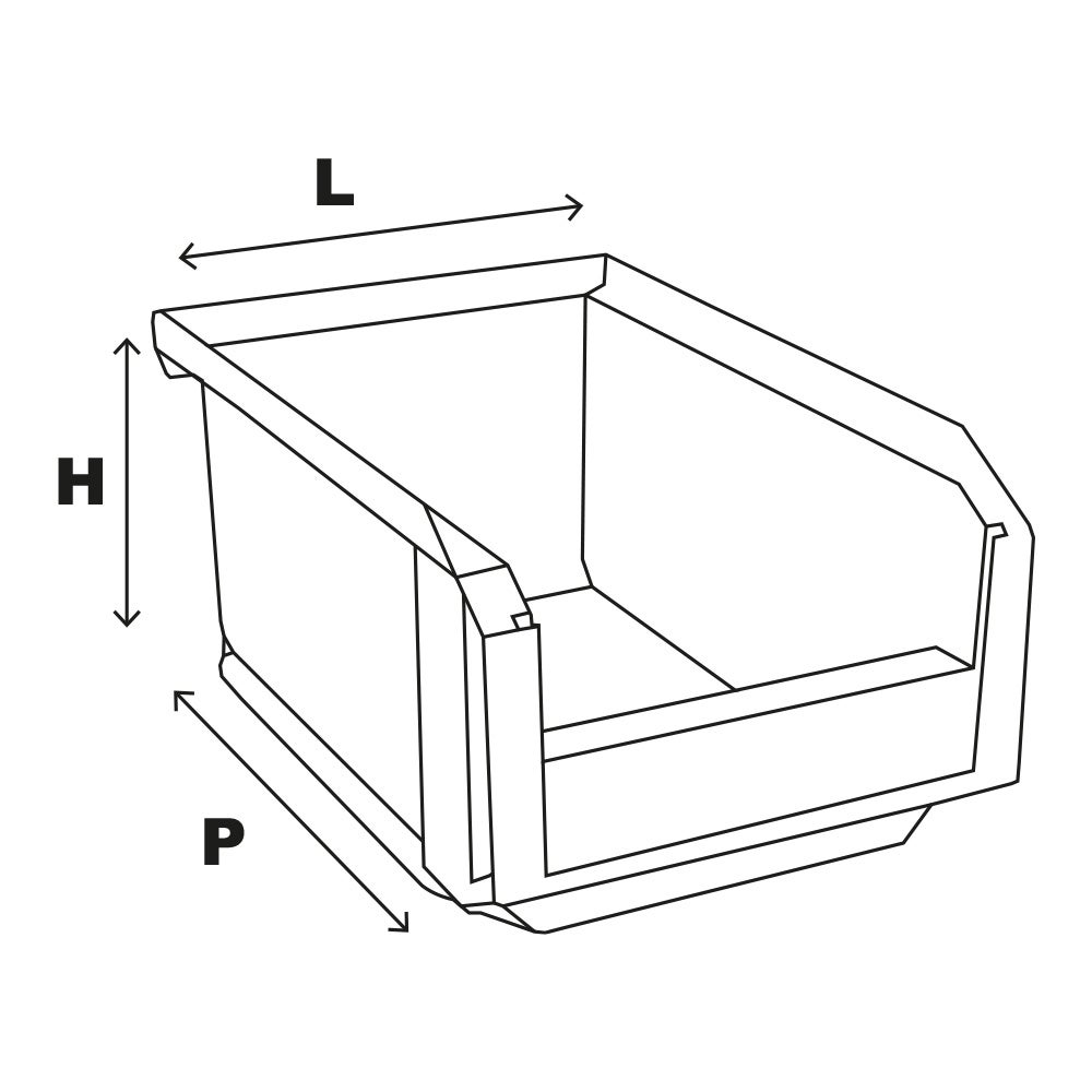 Bac à bec European 11L Bleu - 5141069 - 4