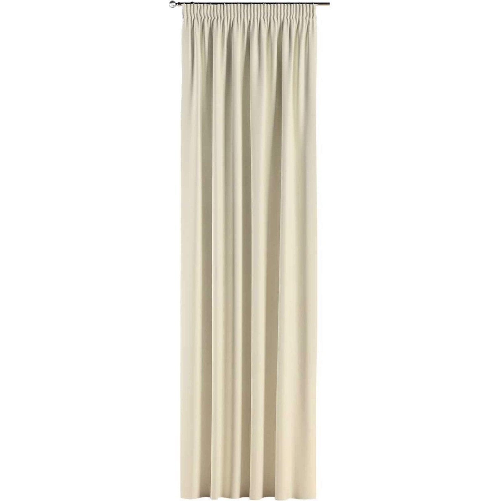 Rideaux à galon fronceur Posh Velvet en velours 130 x 260 cm Blanc ...