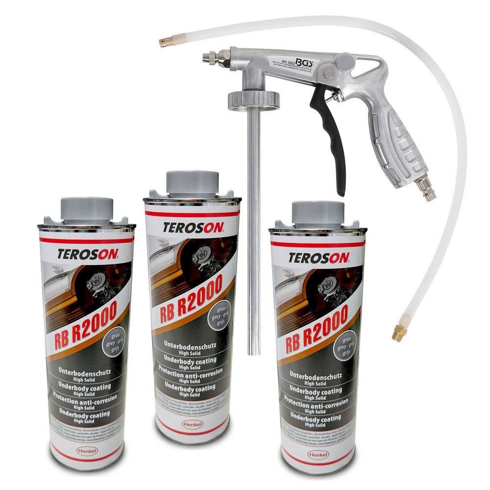 Traitement Insonorisation Carrosserie Pistolet à Blackson OC-PRO - Antigravillon, Insonorisant, Flexible 500mm, Cartouches Commerce Outil Carrosserie OC-PRO