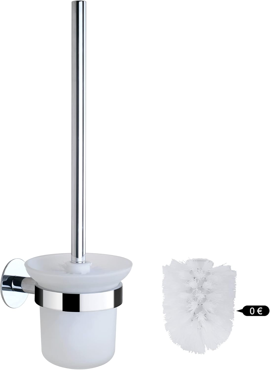 Bonde de Lavabo Pop-up sans Trop-Plein en Laiton Chromé G 1-1/4, équipée d'un Système d'Ouverture et de Fermeture Facile à Bouton-Poussoir. - 6
