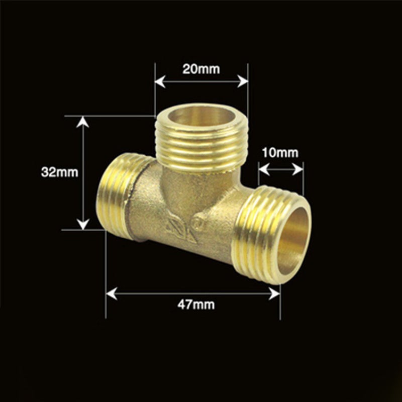 Raccordi Per Tubo In Ottone Dritti - Union Connector Per Aria/Acqua/Gas, 5mm, Confezione Da 5 - Foto 7
