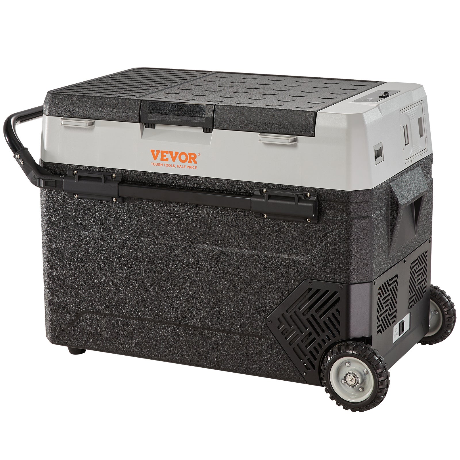 Lodówka Samochodowa 38 L 12/24 V Lodówka Elektryczna Zamrażarka Mała Zamrażarka -20 ~ 10 °C Elektryczna Sprężarka Cool Box 820 x 470 x 440 Mm Do VEVOR