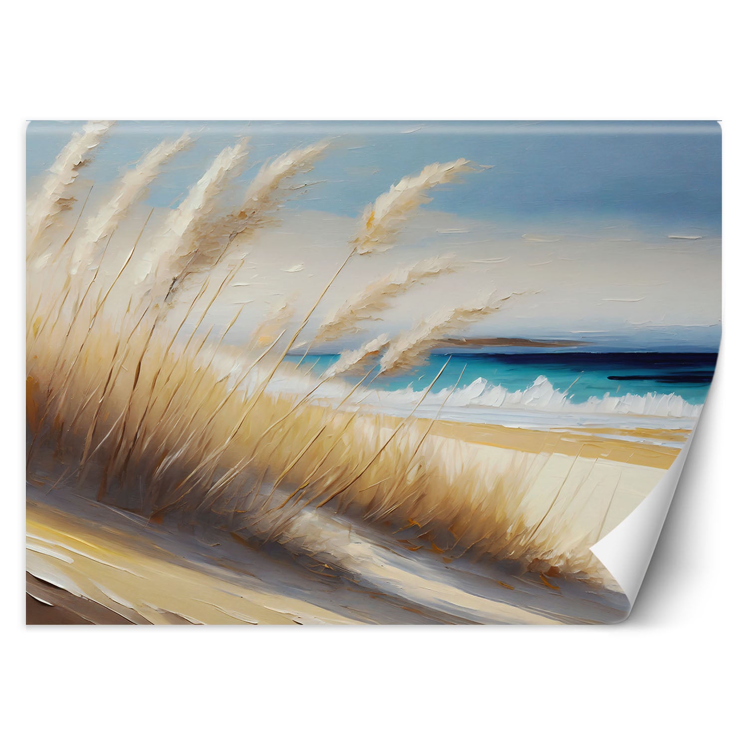 Fototapeta, Plaża morze wydmy 100x70