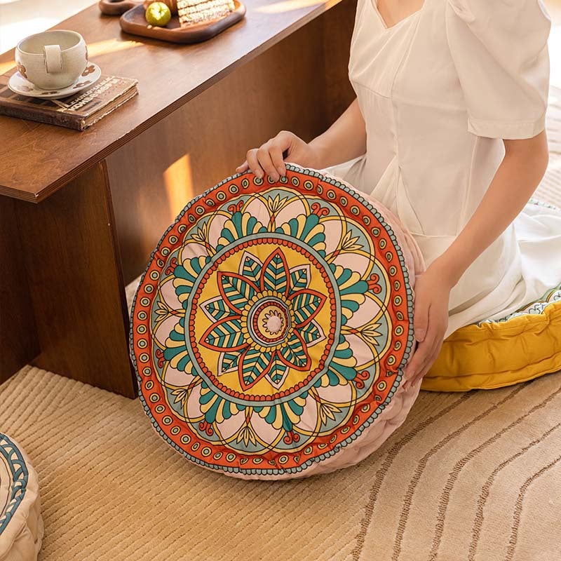 Zestaw 1 sztuka - 45x45x8cm - Pluszowa poduszka podłogowa do sypialni - Poduszka dekoracyjna do sypialni, na sofę, krzesło