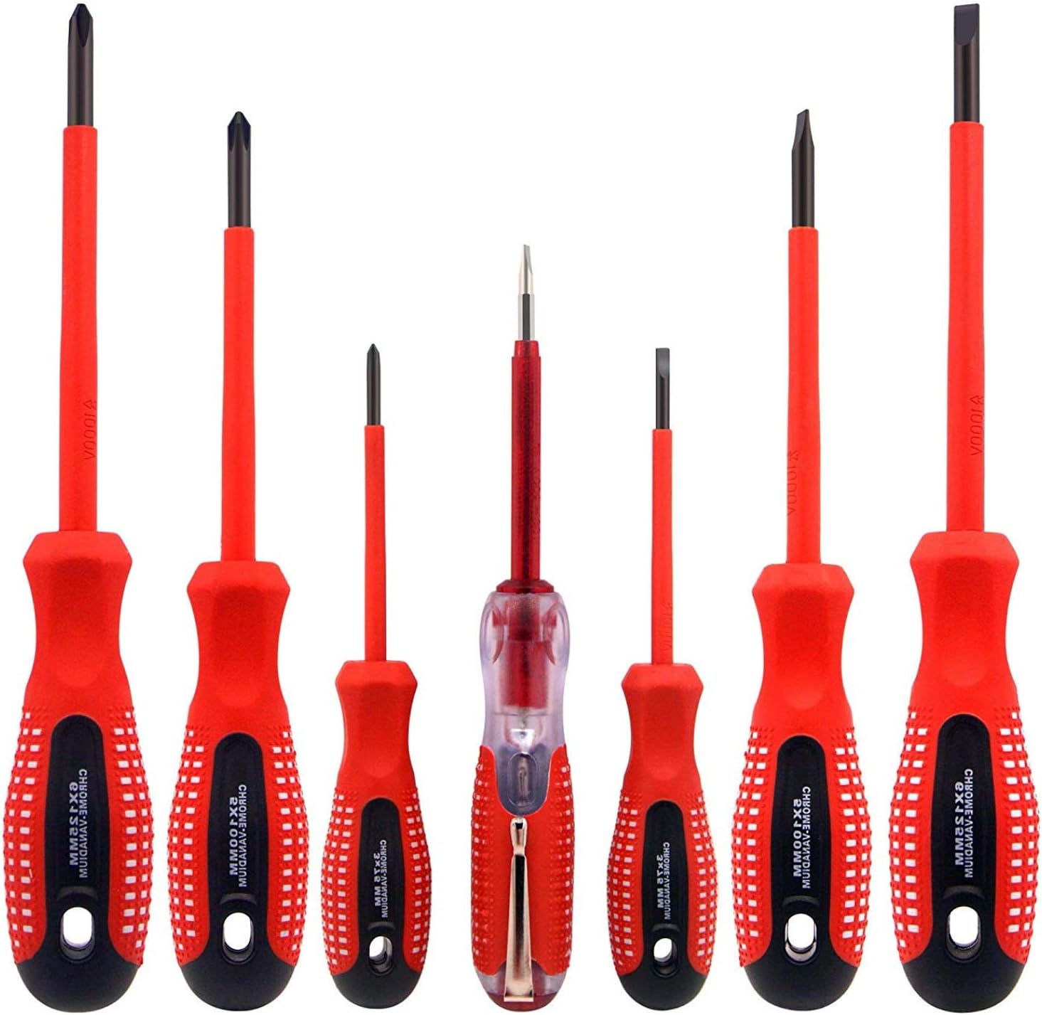Lot De 4 Tournevis De Précision En Céramique (oxyde De Zirconium) - Plats 1,3 Mm, 1,8 Mm, 2,6 Mm Et Cruciforme 2,6 Mm